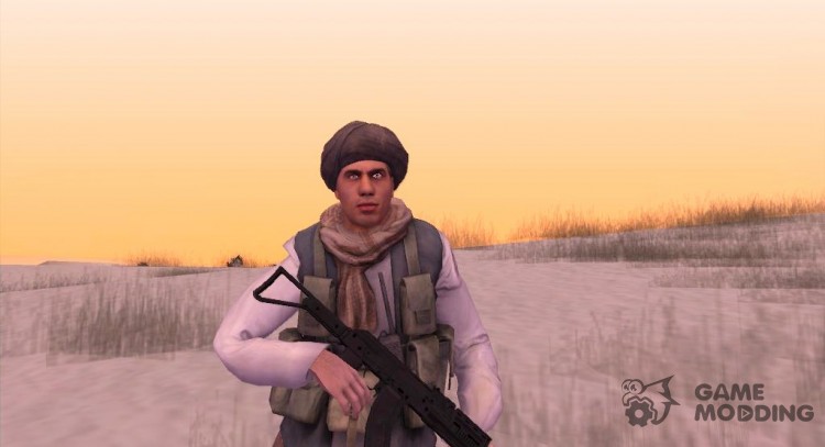 Талибский армеец v4 para GTA San Andreas