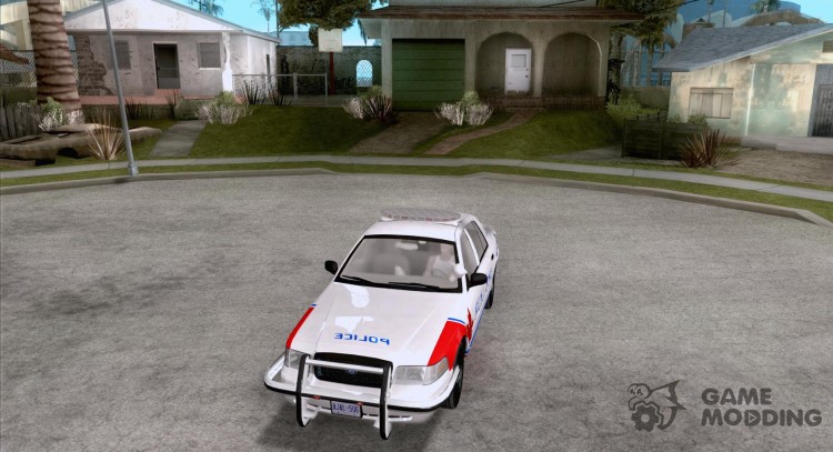 Ford Crown Victoria policía patrulla para GTA San Andreas