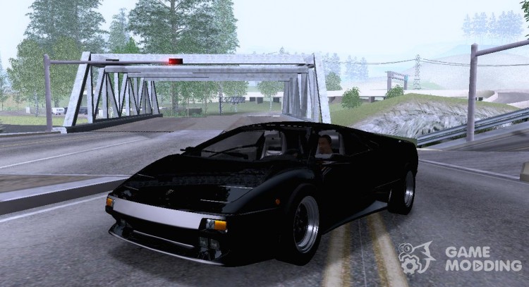Lamborghini Diablo VTTT Black Revel for GTA San Andreas