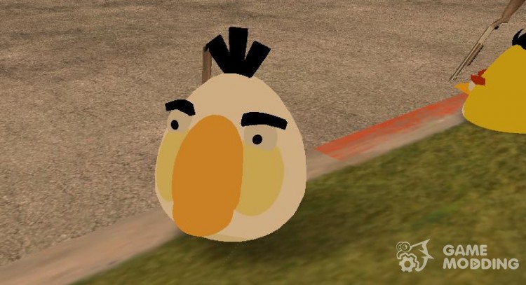 Белая птица из Angry Birds для GTA San Andreas