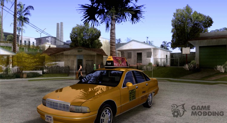 Chevrolet Caprice taxi для GTA San Andreas