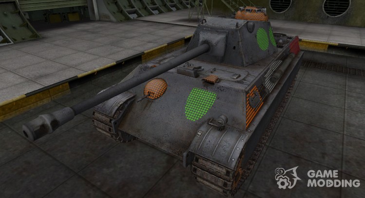 Area penetration Panther II for World Of Tanks