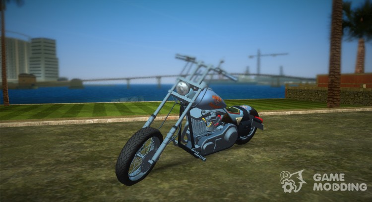 Harley-Davidson Black Death para GTA Vice City