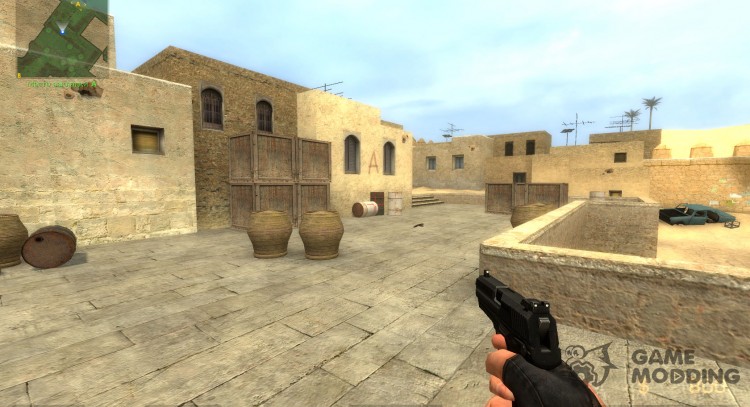 Black USP (First Skin) for Counter-Strike Source