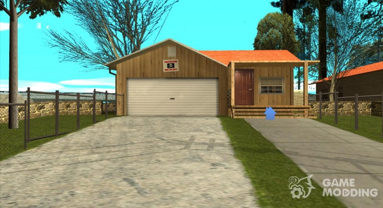 Nueva casa en Palomino Creek de Cj + nuevas puertas. para GTA San Andreas
