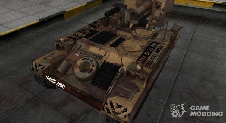 The skin for the AMX 13 F3: for World Of Tanks