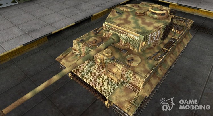 The skin for the Pz VI Tiger for World Of Tanks