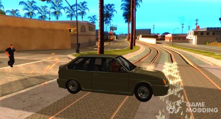 ШИПЫ на дороге для GTA San Andreas