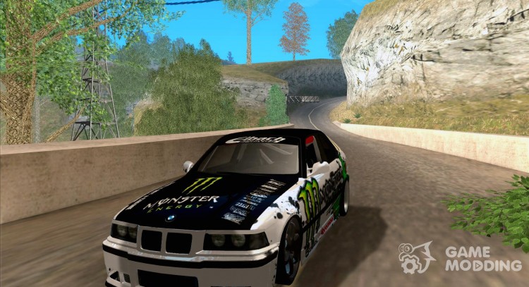 BMW E36 Drift для GTA San Andreas