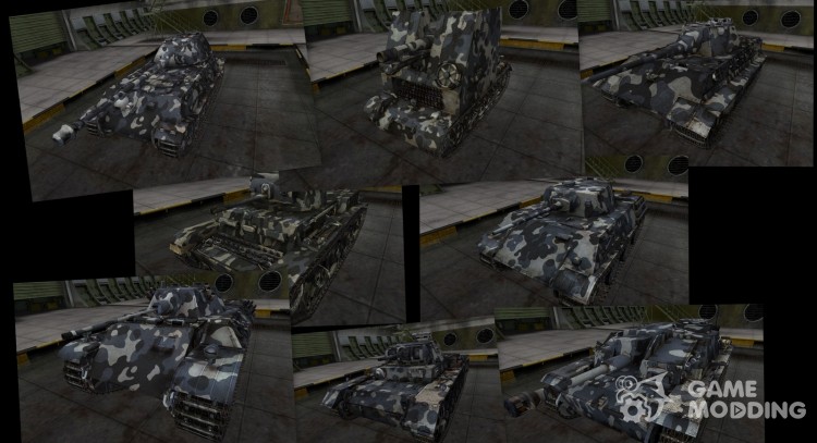 Camouflage for German tanks for World Of Tanks