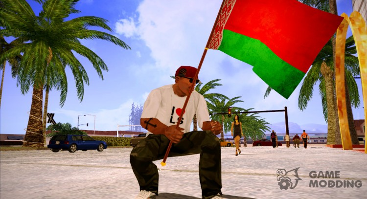 Flag Of Belarus for GTA San Andreas