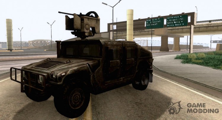 Hummer H1 from Battlefield 3 для GTA San Andreas