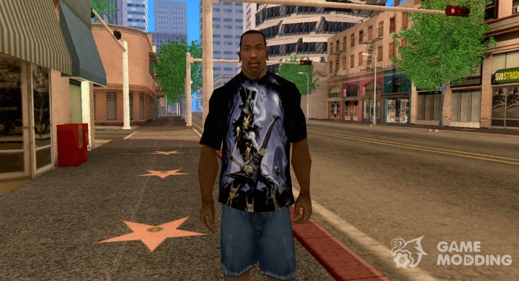 Anarcho-informal opposition to the T-shirt для GTA San Andreas