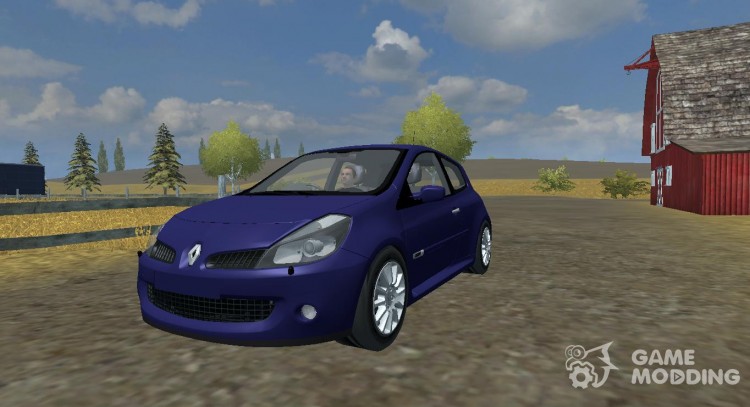 Renault Clio RS для Farming Simulator 2013