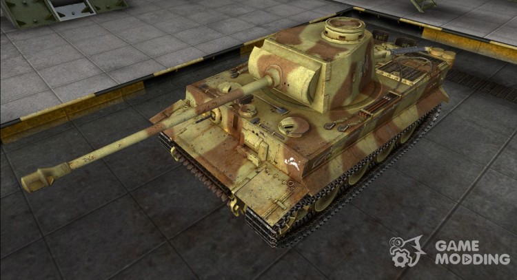 Ремоделинг для танка Pz Vi Tiger для World Of Tanks
