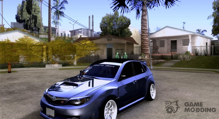 Subaru Impreza STI hellaflush для GTA San Andreas