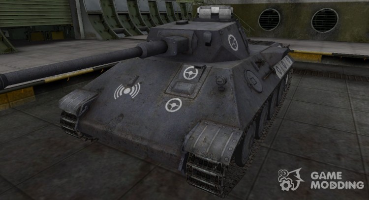 Зоны пробития контурные для VK 30.01 (D) для World Of Tanks