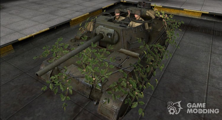 Remodel M18 Hellcat for World Of Tanks