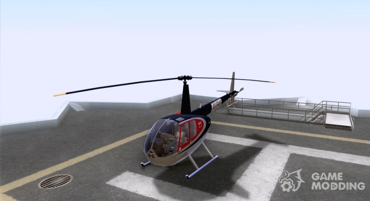 Robinson R44 Raven II NC 1.0 Скин 2 для GTA San Andreas