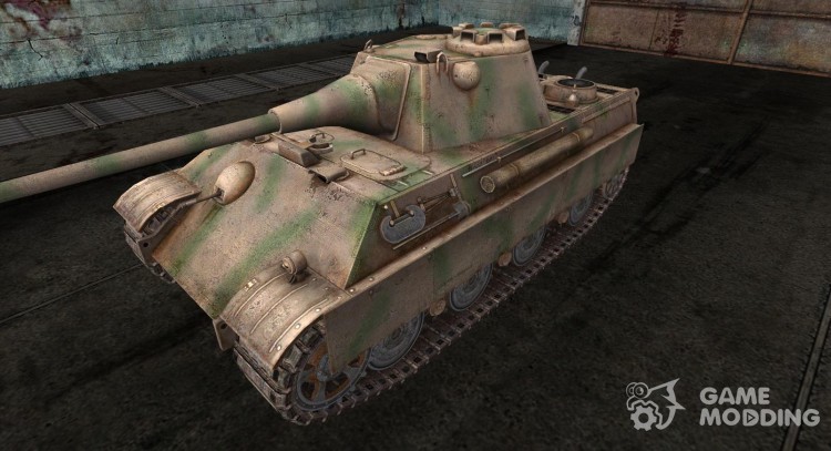 Skin for Panther II for World Of Tanks