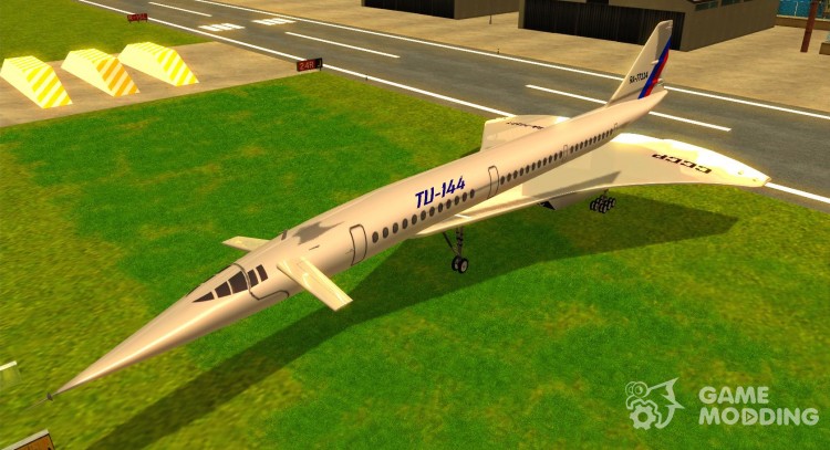 Tupolev TU-144 для GTA San Andreas