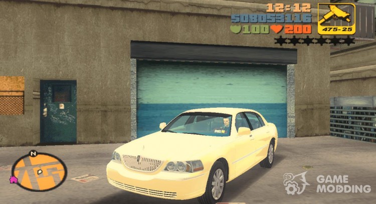 Lincoln Town Car 2011 для GTA 3