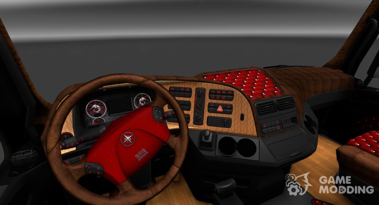 Salón para Mercedes Actros MP3 para Euro Truck Simulator 2