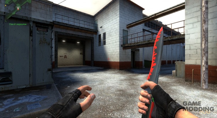 Blackfoots Color Enhanced Knife for Counter-Strike Source
