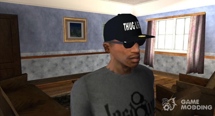 Кепка Thug Life для GTA San Andreas
