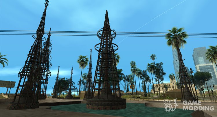GTA V to SA Watts Towers для GTA San Andreas