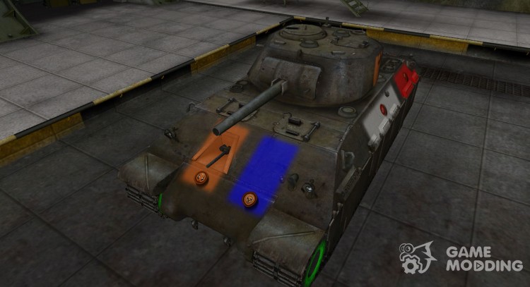 High-quality skin for T14 for World Of Tanks