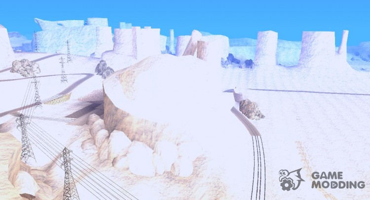 Snow MOD HQ V2.0 для GTA San Andreas