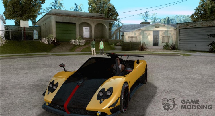 Pagani Zonda Cinque Roadster V2 for GTA San Andreas