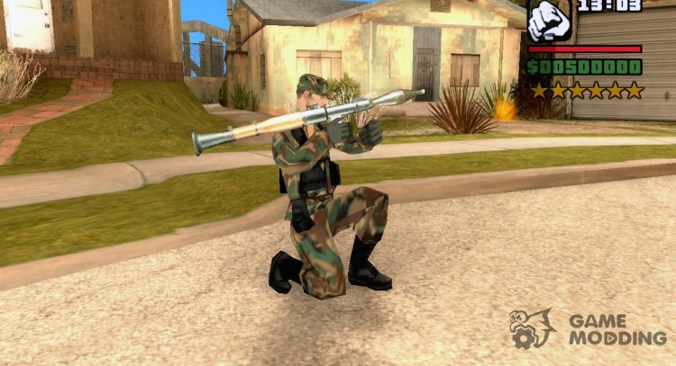 Army mod для GTA San Andreas