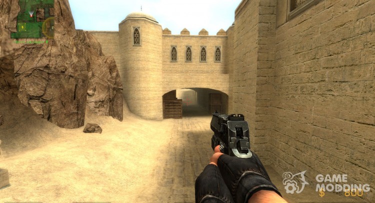 MW2 Desert Eagle on Kopter's Animations for Counter-Strike Source