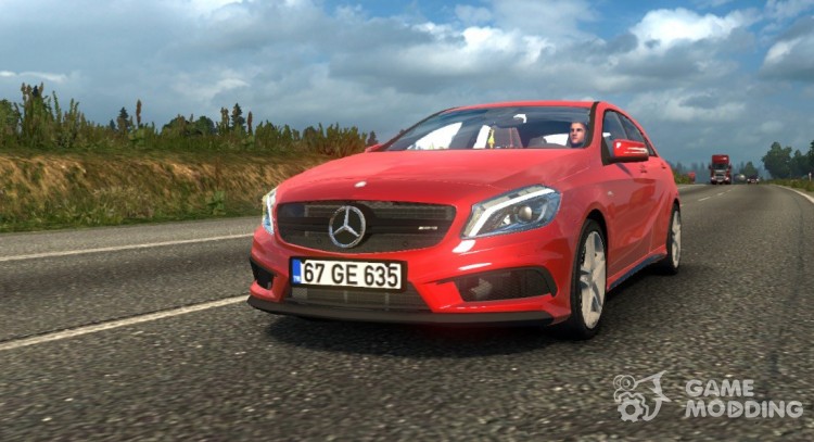 Mercedes-Benz A45 для Euro Truck Simulator 2