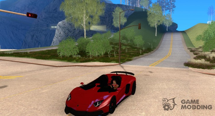 Lamborghini Aventador J 2012 для GTA San Andreas