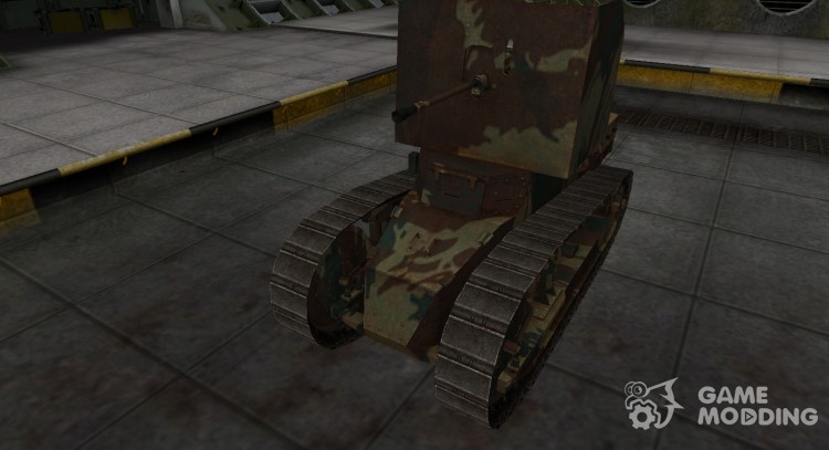 French new skin for Renault FT AC for World Of Tanks