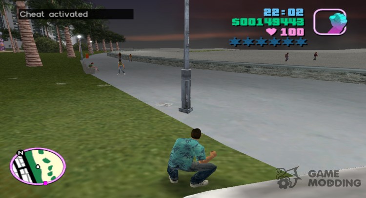 Cheat code for money for GTA Vice City