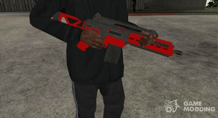 Red Special Carbine (GTA Online DLC) for GTA San Andreas