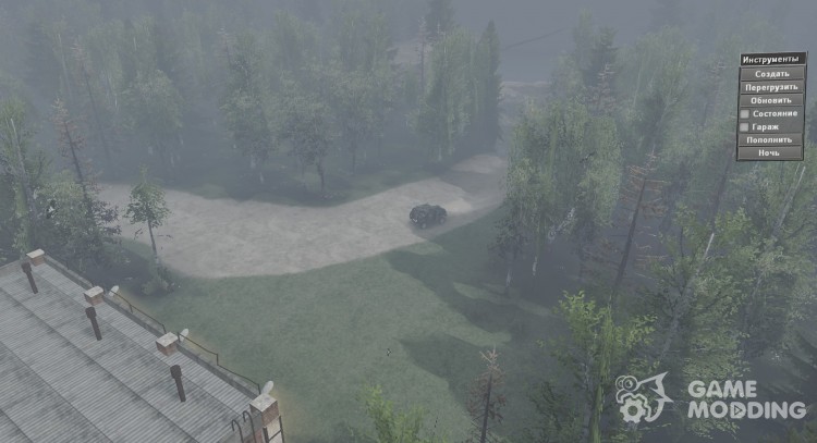 Map Of GZA for Spintires 2014