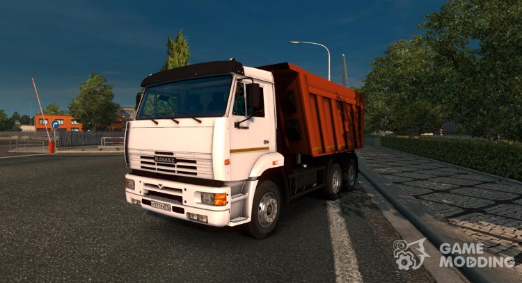 Kamaz 6520   CZAP 83571 Remolque para Euro Truck Simulator 2