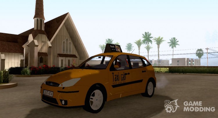 Taxi Ford Focus para GTA San Andreas