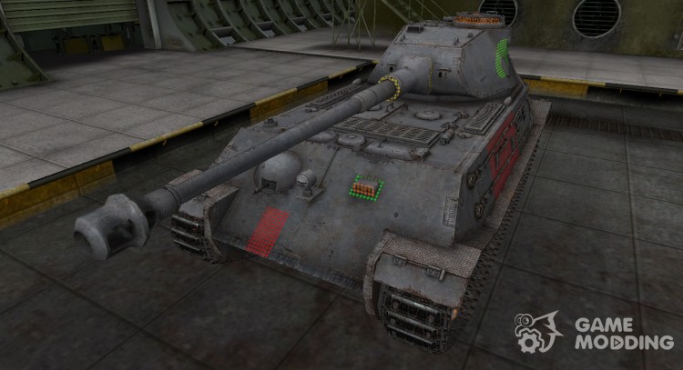 Зона пробития VK 45.02 (P) Ausf. B для World Of Tanks