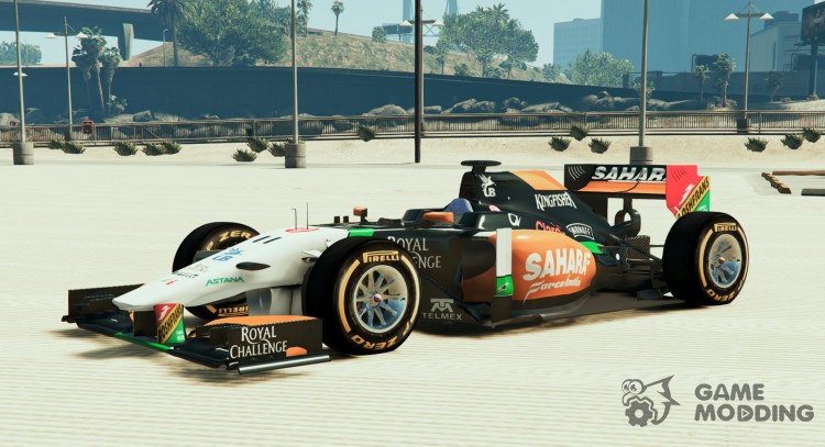 Force india2 F1 для GTA 5