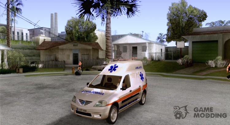 Dacia Logan Ambulanta para GTA San Andreas