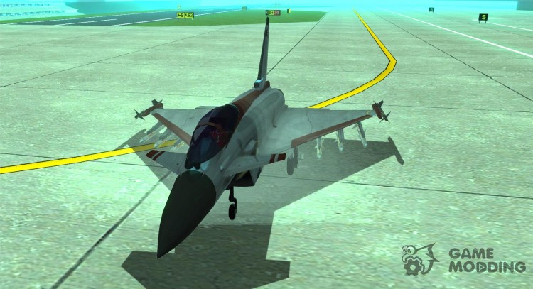 EF-2000 Typhoon v1.3 para GTA San Andreas