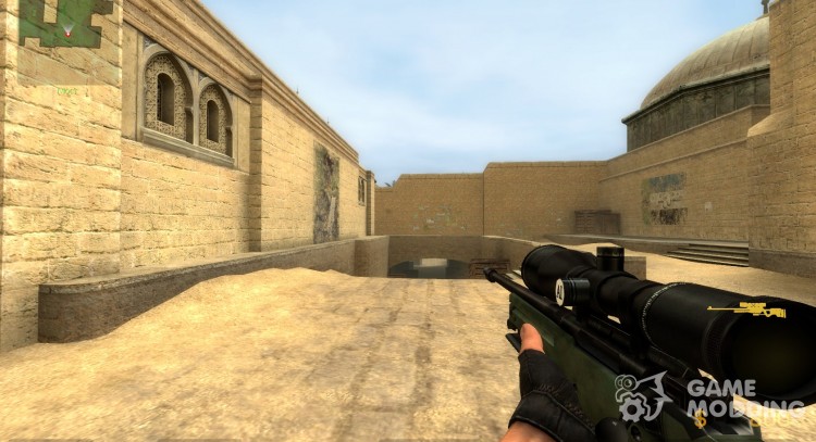 Rui's AWP reskin for Counter-Strike Source