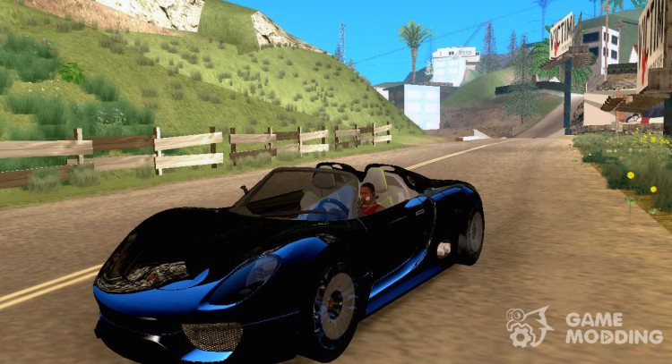 Porsche 918 Spider v2 para GTA San Andreas