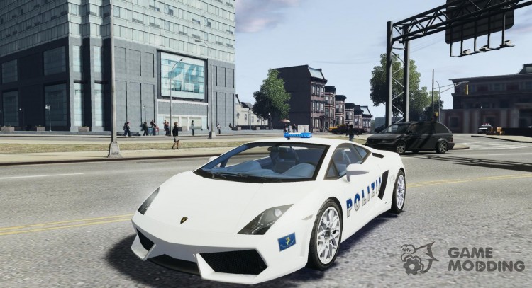 Lamborghini Gallardo LP560-4 Polizia for GTA 4
